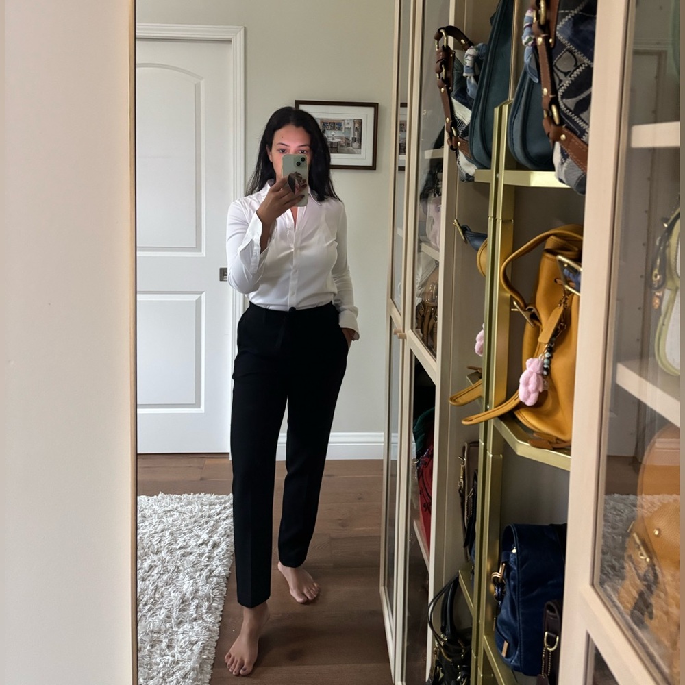 Nine West Classic Black Ankle Pants